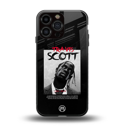 astro world back phone cover | glass case for iphone 16 pro max