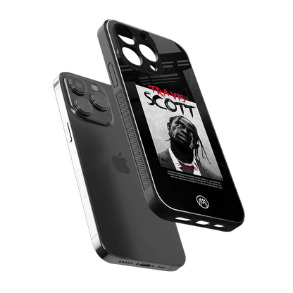 astro world back phone cover | glass case for iphone 16 pro max