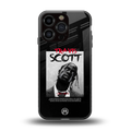 astro world back phone cover | glass case for iphone 16 pro