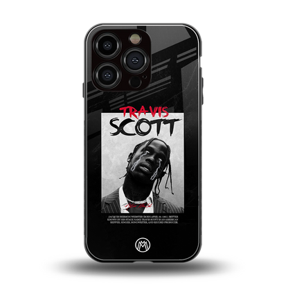 astro world back phone cover | glass case for iphone 16 pro