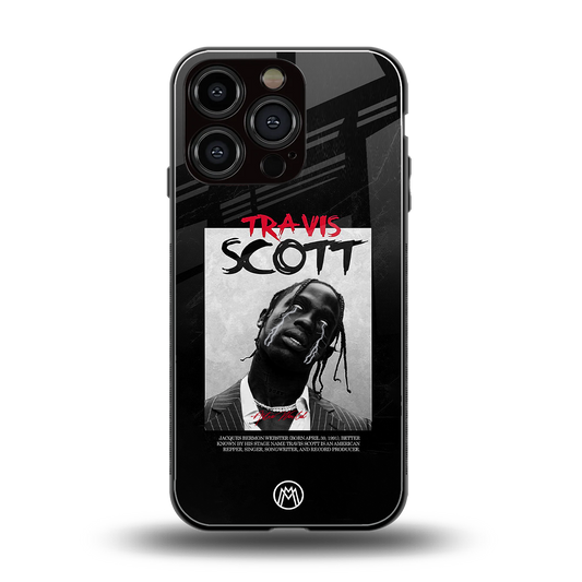 astro world back phone cover | glass case for iphone 16 pro