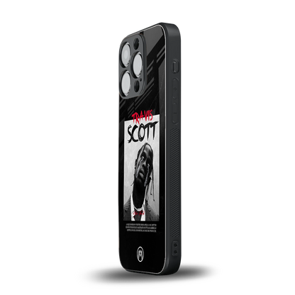 astro world back phone cover | glass case for iphone 16 pro