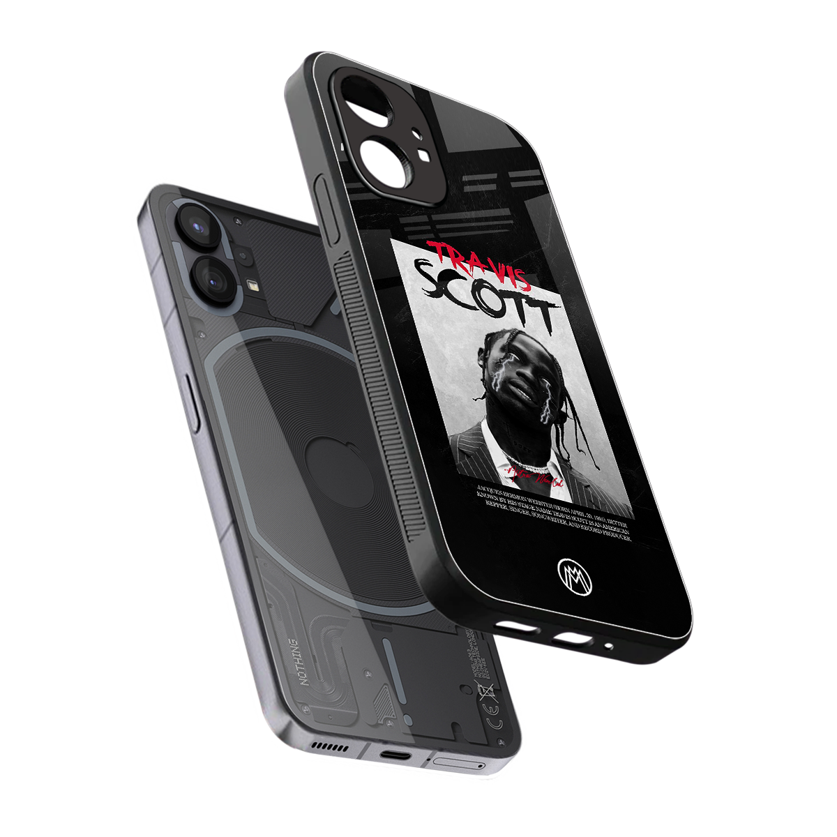 astro world back phone cover | glass case for nothing phone 1