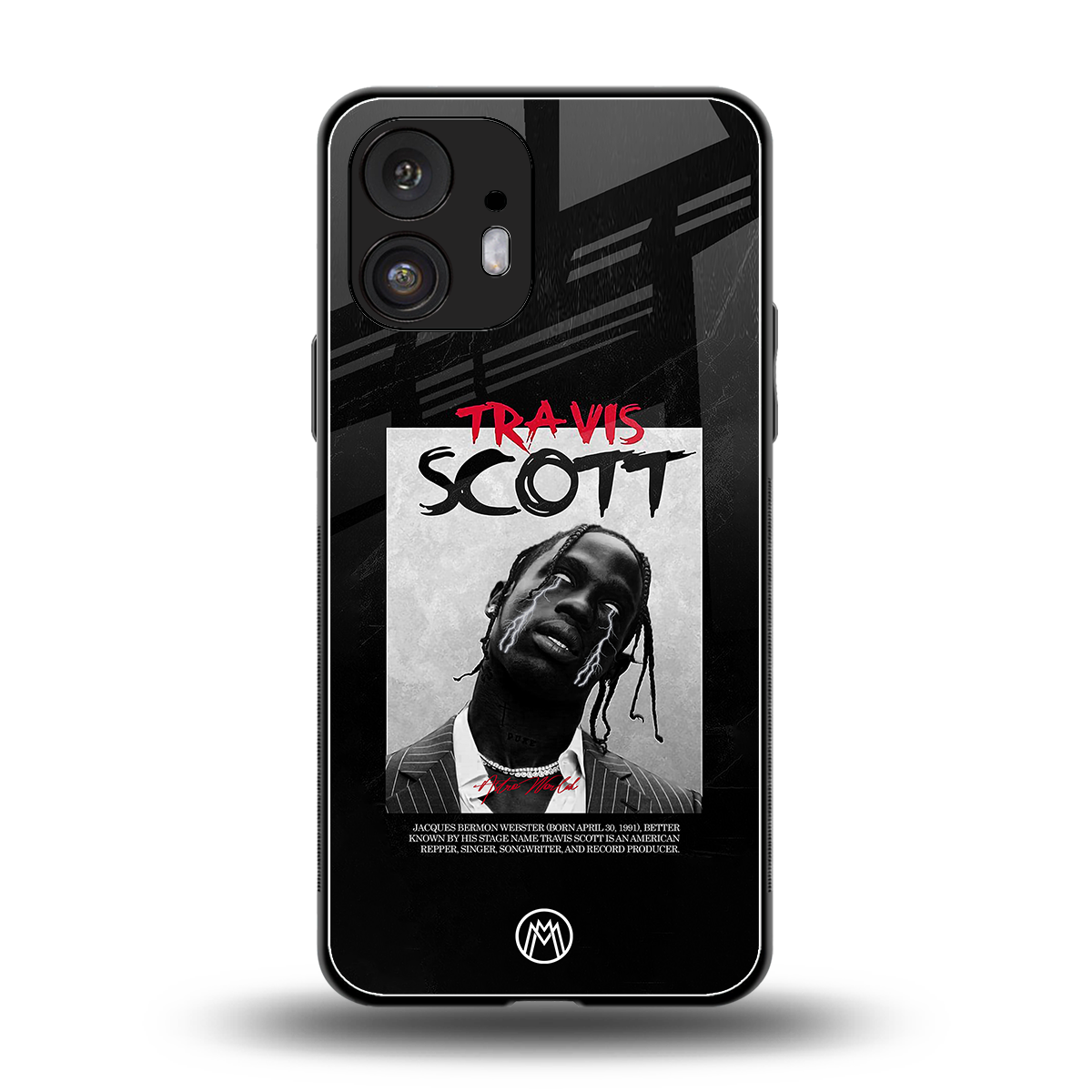 astro world back phone cover | glass case for nothing phone 2