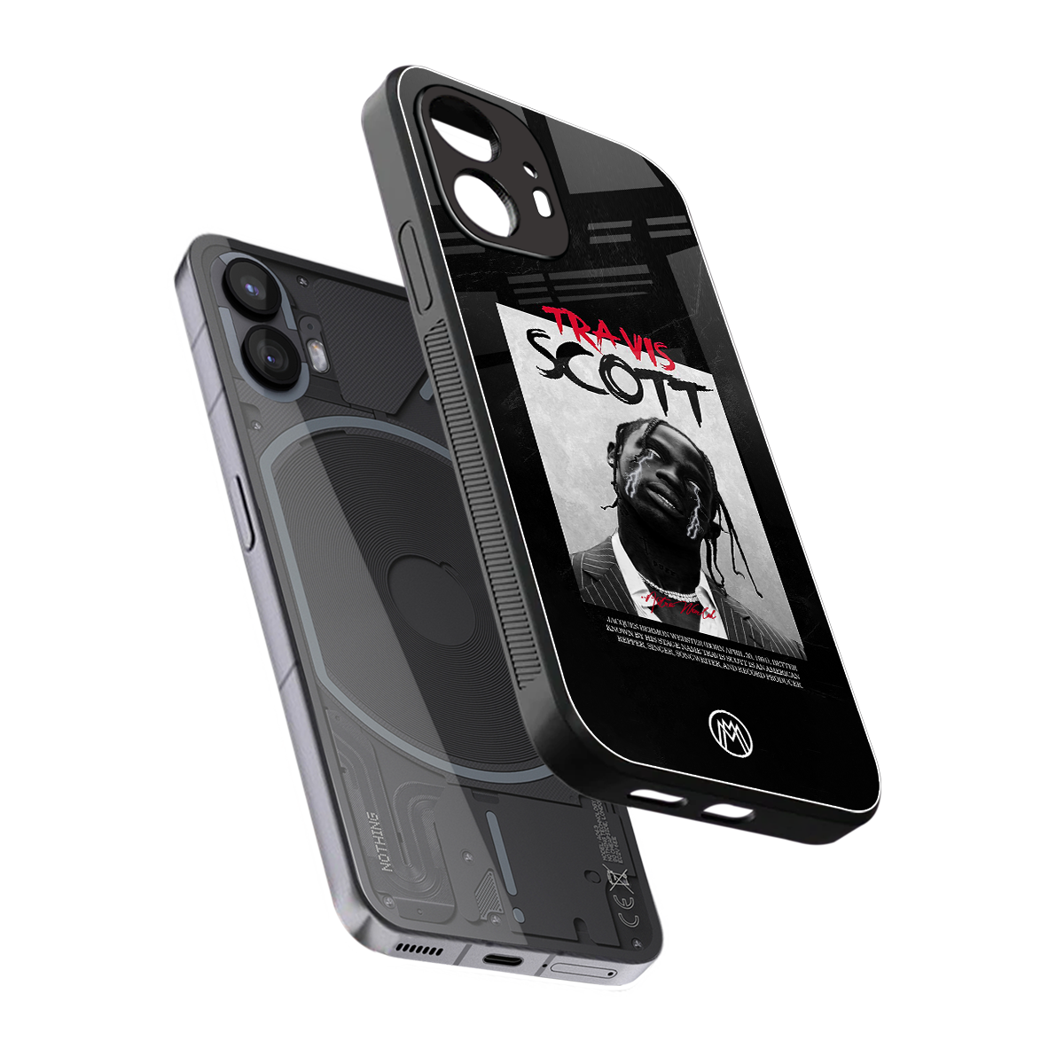 astro world back phone cover | glass case for nothing phone 2