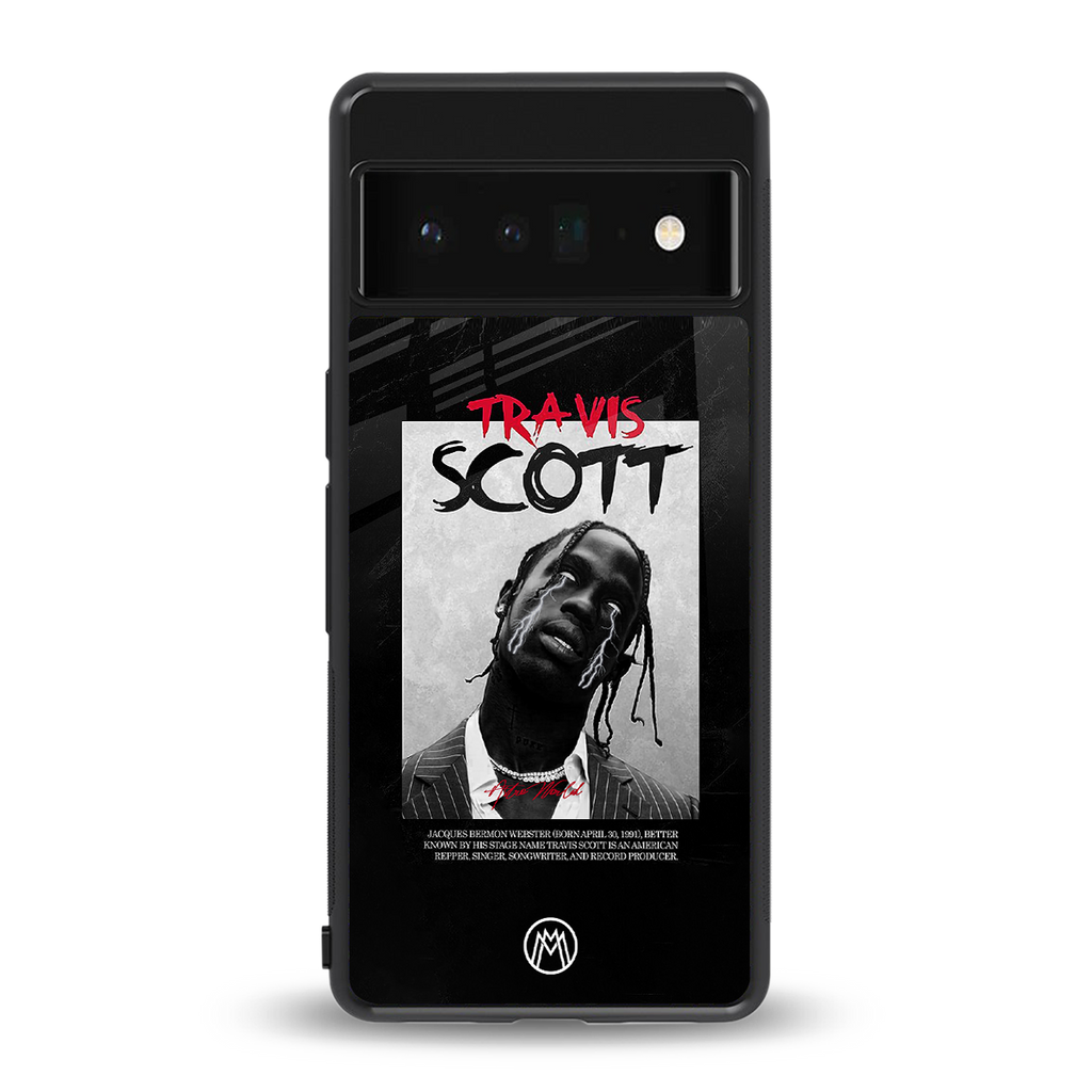 astro world back phone cover | glass case for google pixel 6 pro