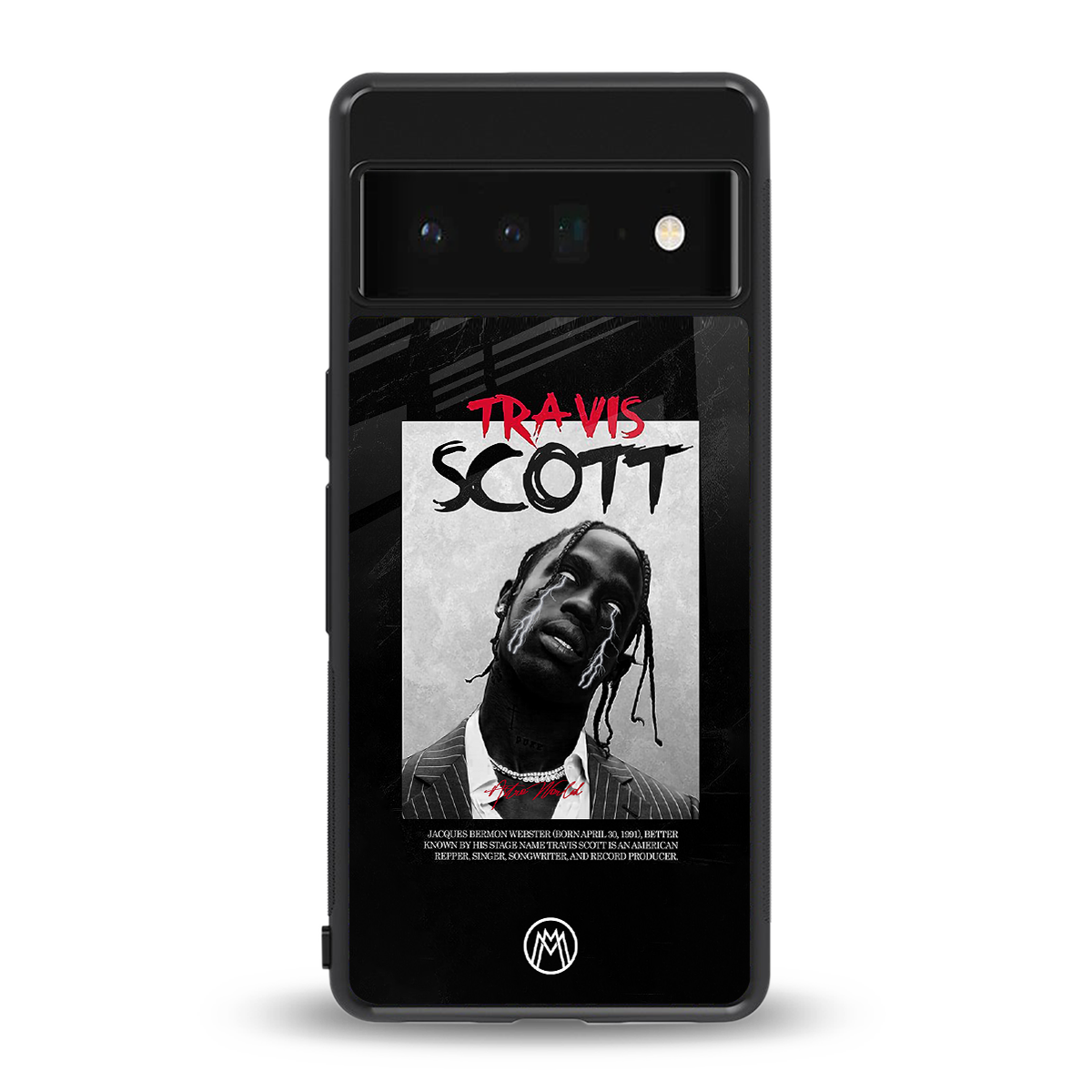 astro world back phone cover | glass case for google pixel 6 pro