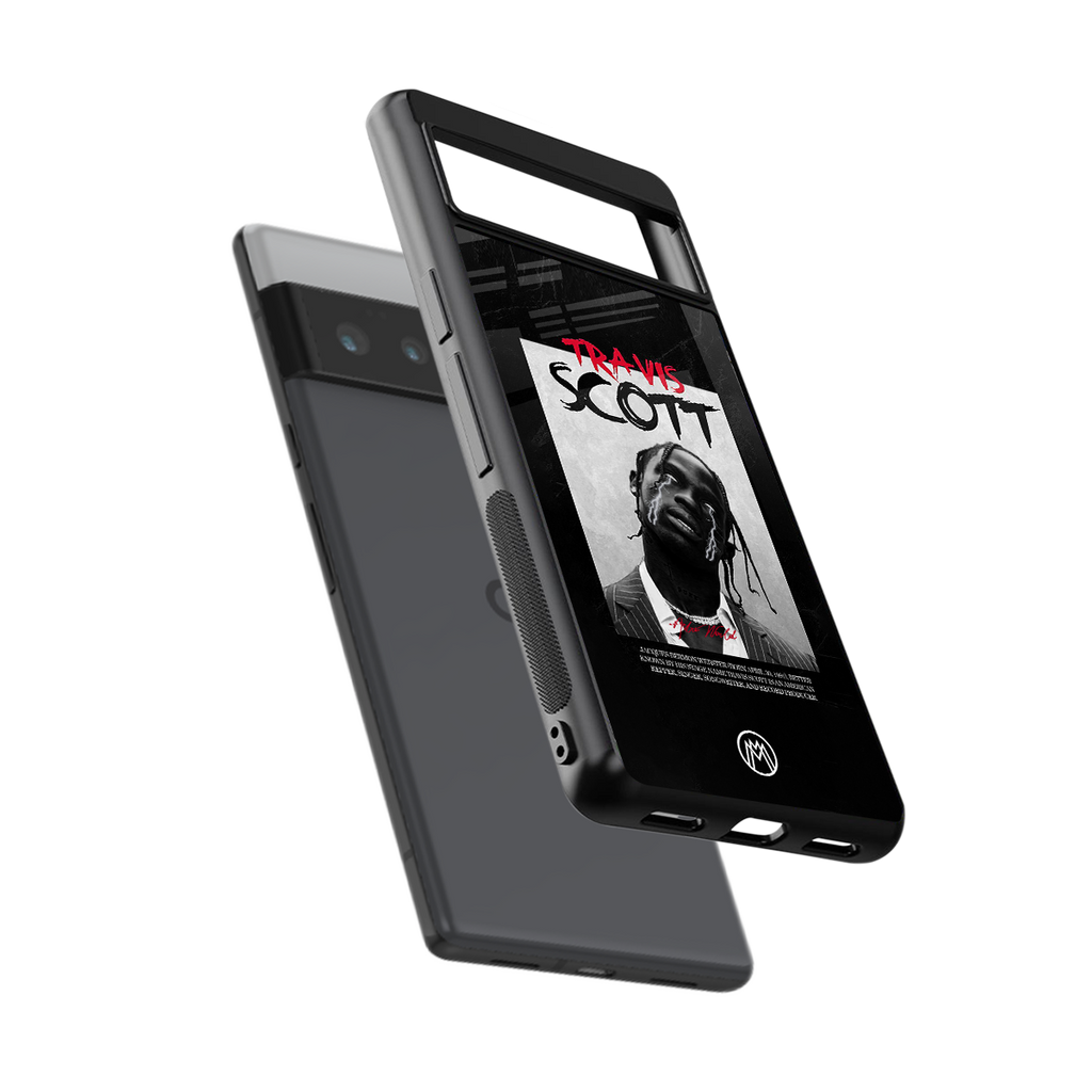 astro world back phone cover | glass case for google pixel 6 pro