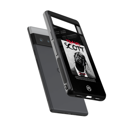 astro world back phone cover | glass case for google pixel 6 pro
