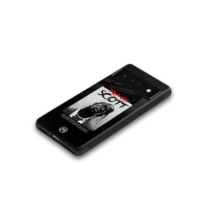 astro world back phone cover | glass case for google pixel 6 pro
