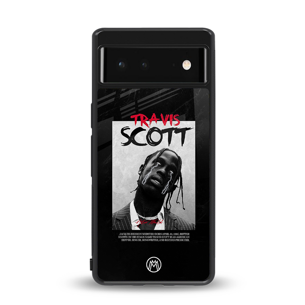 astro world back phone cover | glass case for google pixel 6