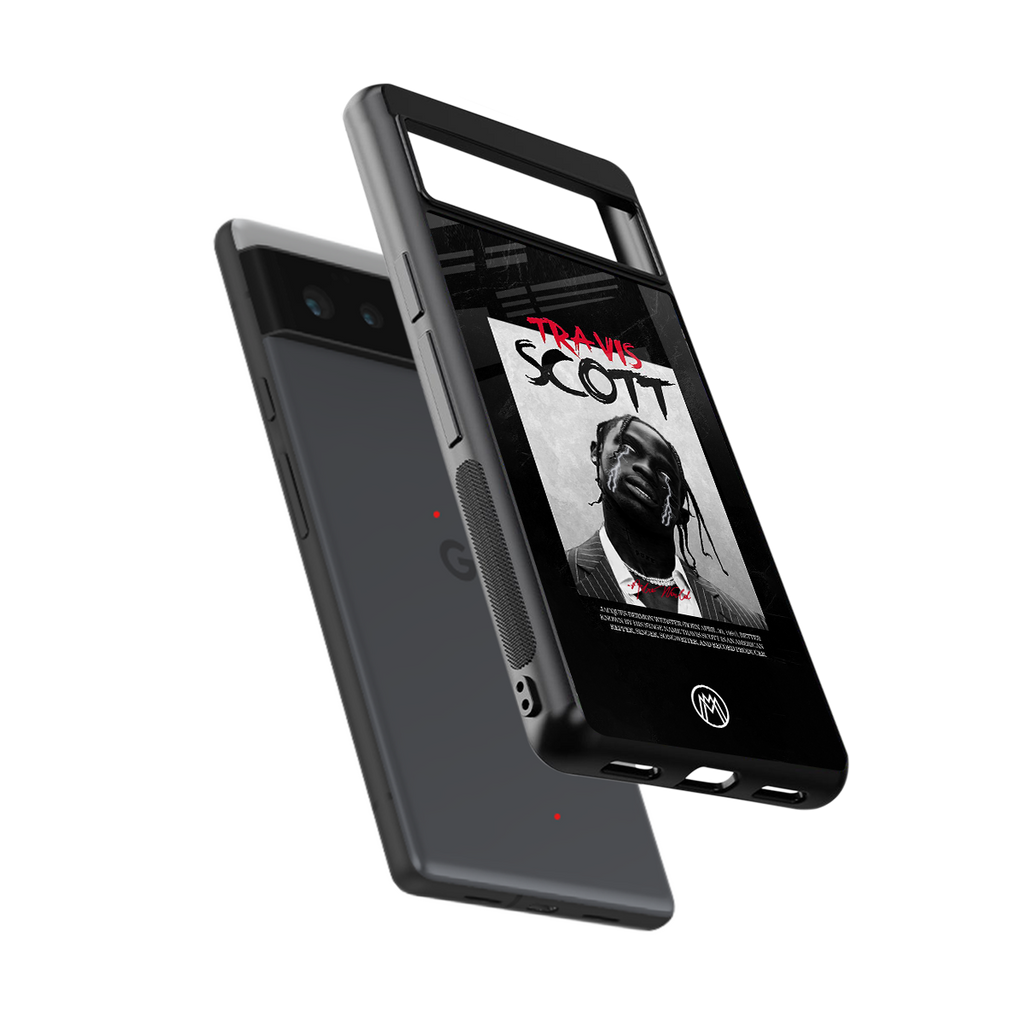 astro world back phone cover | glass case for google pixel 6