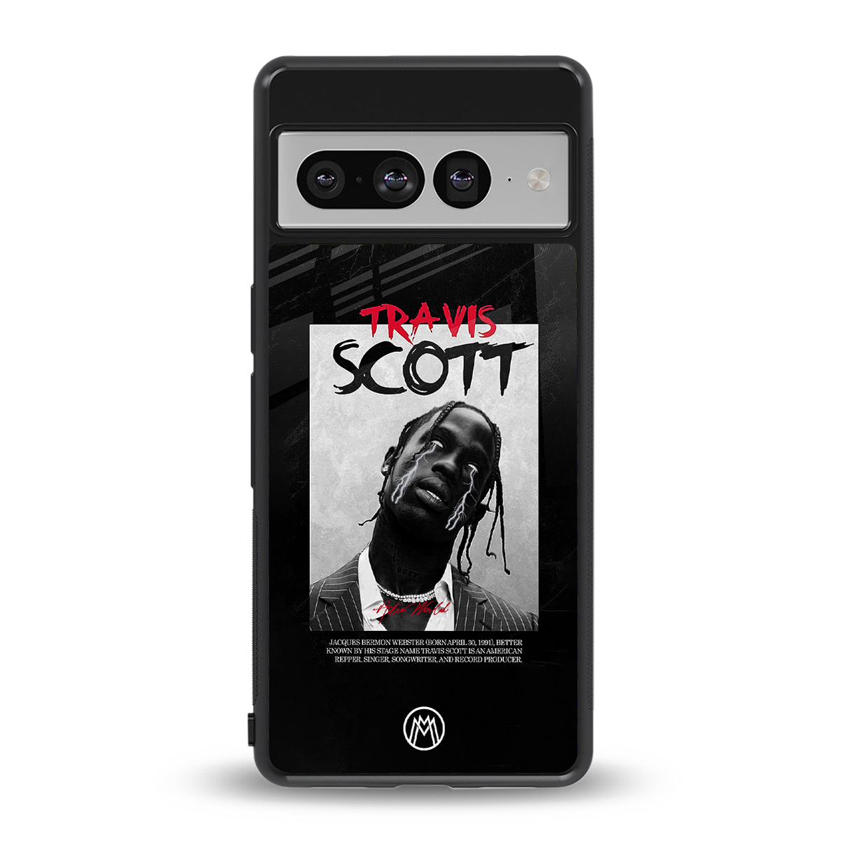 astro world back phone cover | glass case for google pixel 7 pro