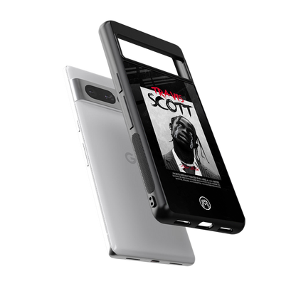 astro world back phone cover | glass case for google pixel 7 pro