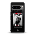 astro world back phone cover | glass case for google pixel 8 pro