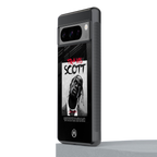 astro world back phone cover | glass case for google pixel 8 pro