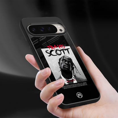 astro world back phone cover | glass case for google pixel 9 pro xl