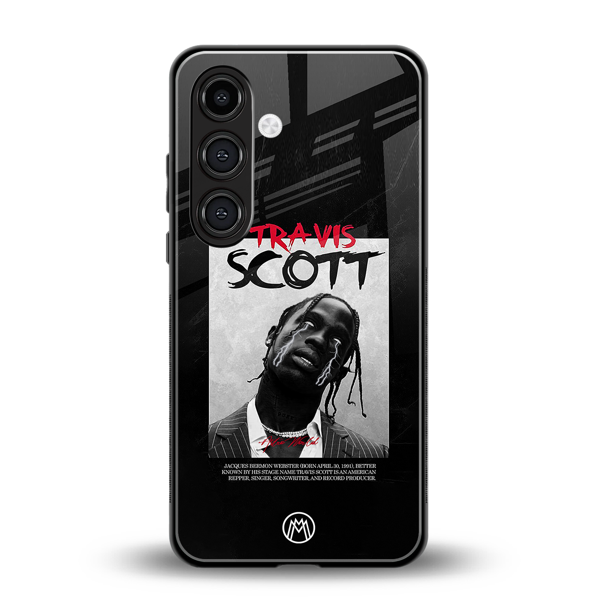 astro world back phone cover | glass case for samsung galaxy s24 plus