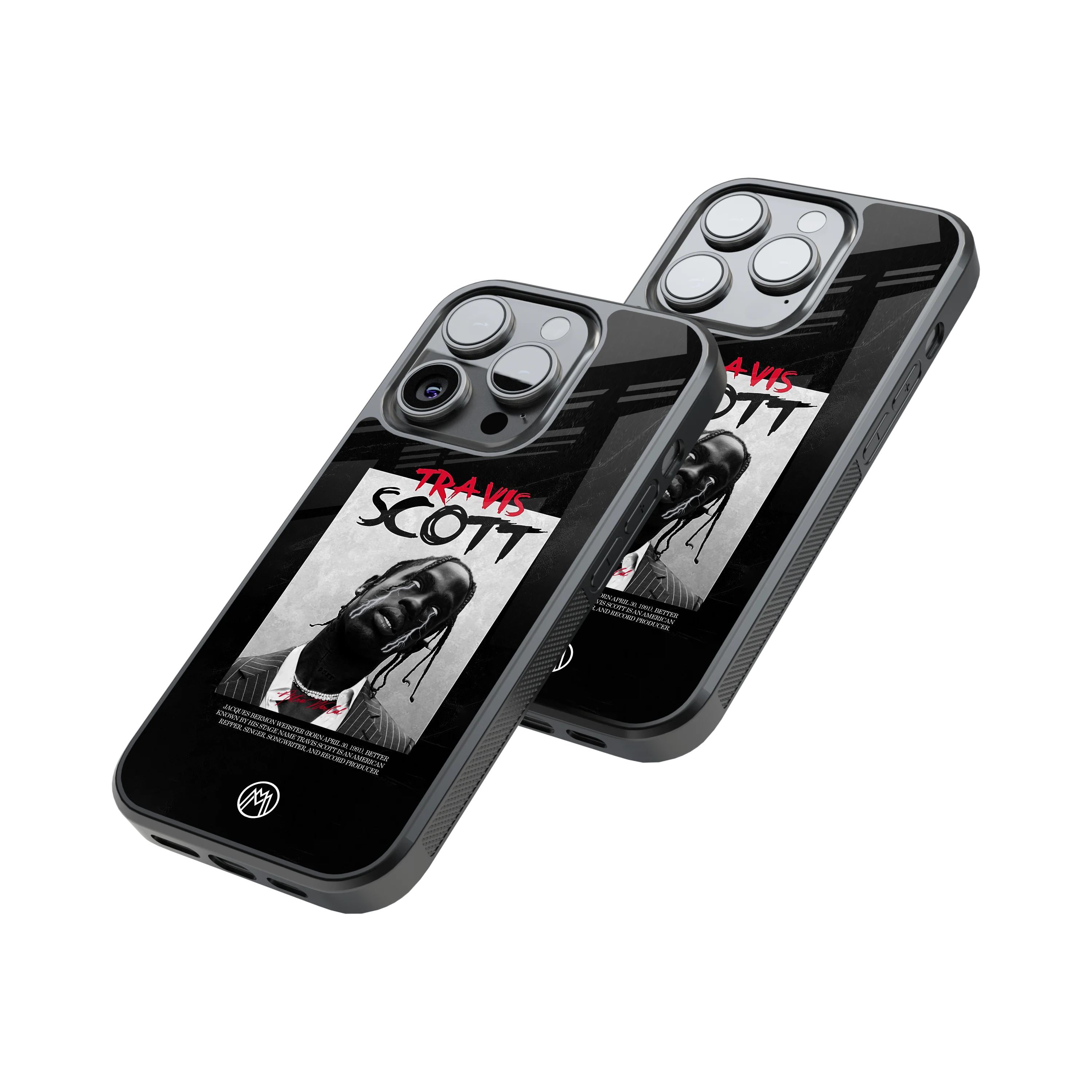 Protective Glass Back Phone Case Compatible with iPhone, Samsung, OnePlus, Pixel & More