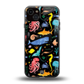 atomic ocean back phone cover | glass case for iphone 14 plus