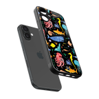 atomic ocean back phone cover | glass case for iphone 16
