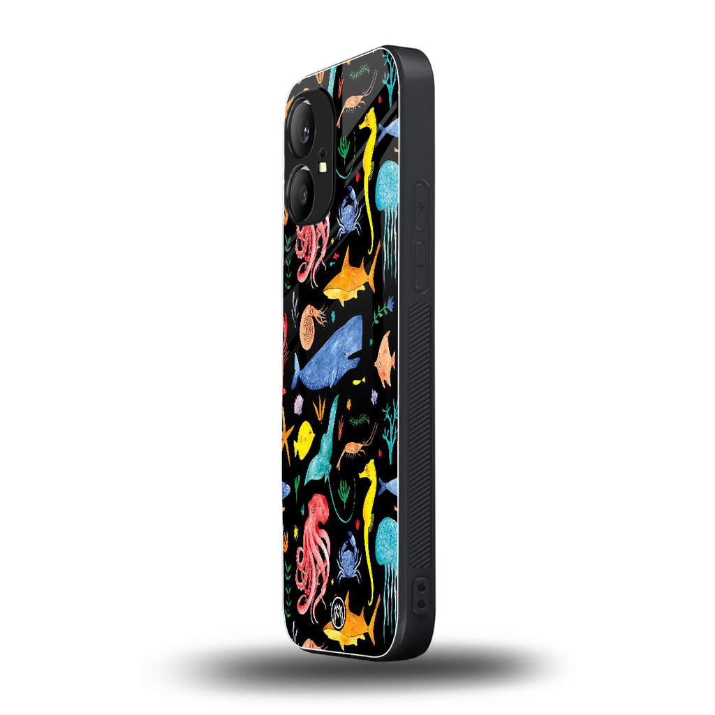 atomic ocean back phone cover | glass case for nothing phone 1
