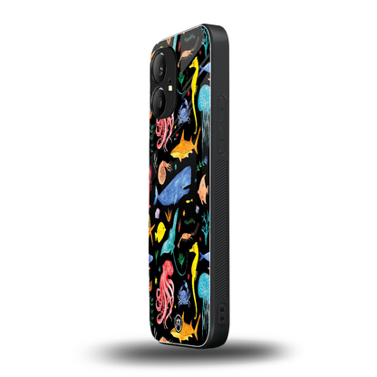 atomic ocean back phone cover | glass case for nothing phone 1
