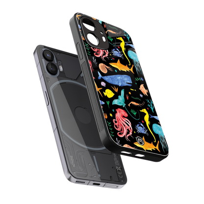 atomic ocean back phone cover | glass case for nothing phone 2