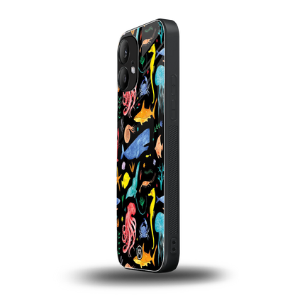 atomic ocean back phone cover | glass case for nothing phone 2