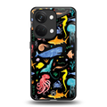 atomic ocean back phone cover | glass case for oneplus nord 3