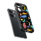atomic ocean back phone cover | glass case for oneplus nord 3