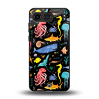 atomic ocean back phone cover | glass case for oneplus nord 4
