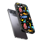 atomic ocean back phone cover | glass case for oneplus nord 4