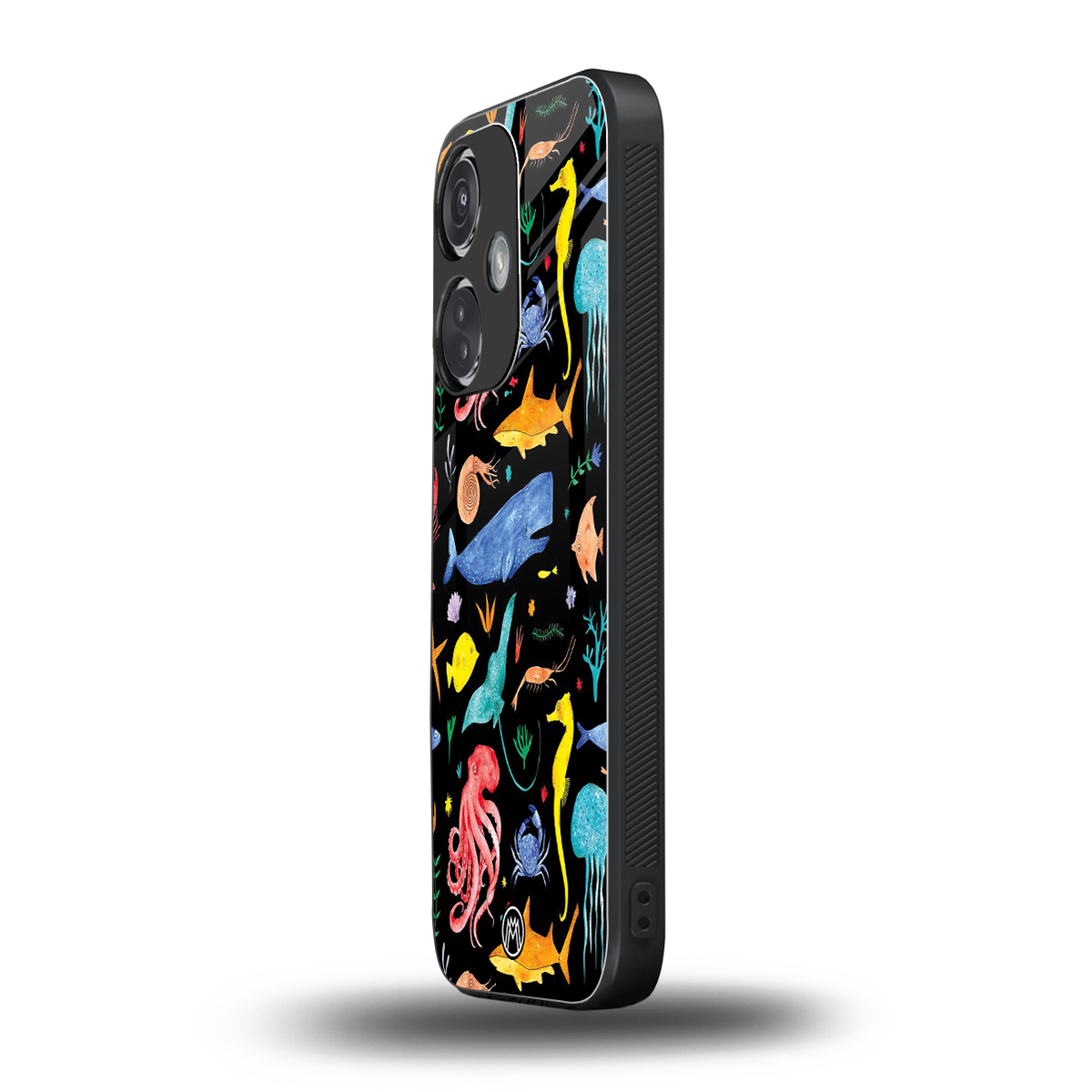 atomic ocean back phone cover | glass case for oneplus nord ce 3