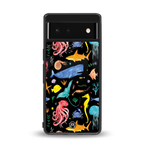atomic ocean back phone cover | glass case for Google Pixel 6A