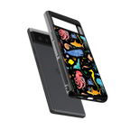 atomic ocean back phone cover | glass case for google pixel 6