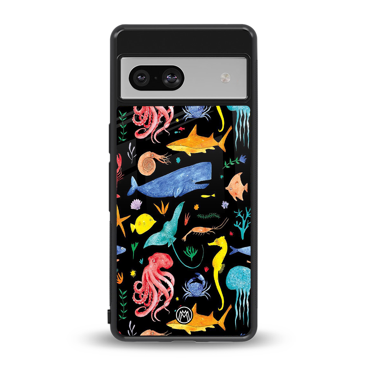 atomic ocean back phone cover | glass case for Google Pixel 7A