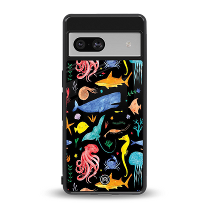 atomic ocean back phone cover | glass case for Google Pixel 7A