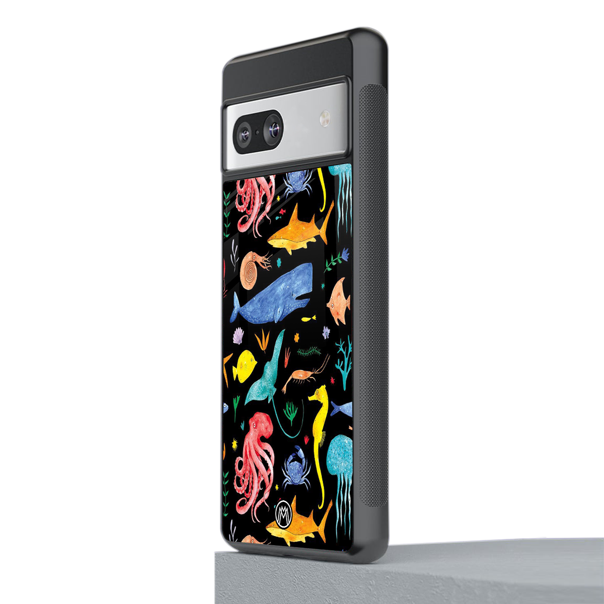 atomic ocean back phone cover | glass case for Google Pixel 7