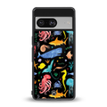 atomic ocean back phone cover | glass case for Google Pixel 8