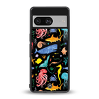 atomic ocean back phone cover | glass case for Google Pixel 8