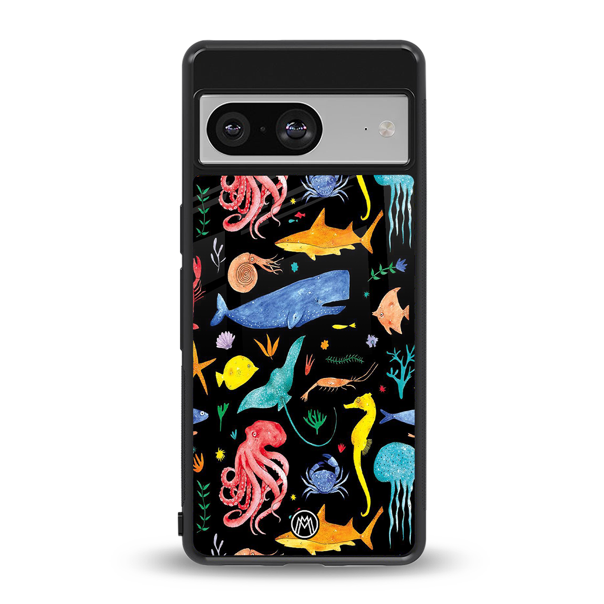 atomic ocean back phone cover | glass case for Google Pixel 8