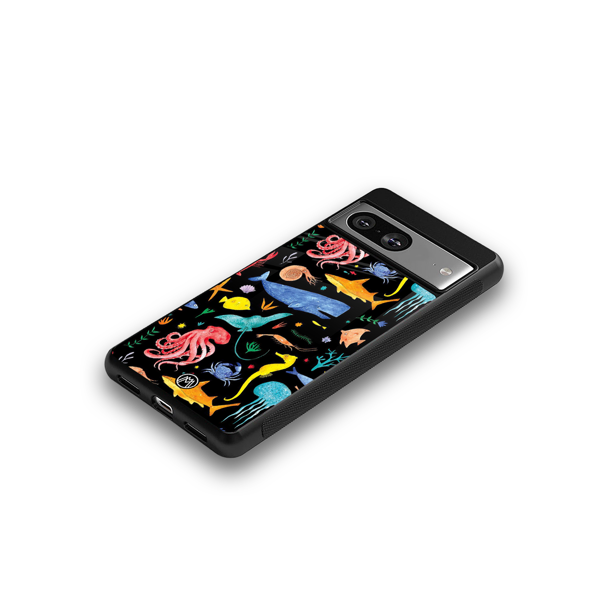 atomic ocean back phone cover | glass case for Google Pixel 8