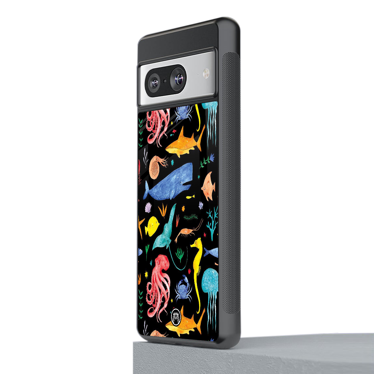 atomic ocean back phone cover | glass case for Google Pixel 8