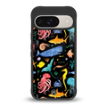 atomic ocean back phone cover | glass case for google pixel 9