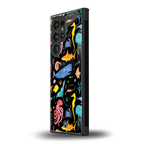atomic ocean back phone cover | glass case for samsung galaxy s23 ultra