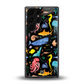 atomic ocean back phone cover | glass case for samsung galaxy s25 ultra