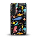 atomic ocean back phone cover | glass case for samsung galaxy s24
