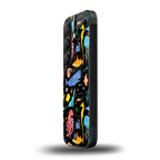 atomic ocean back phone cover | glass case for samsung galaxy s24