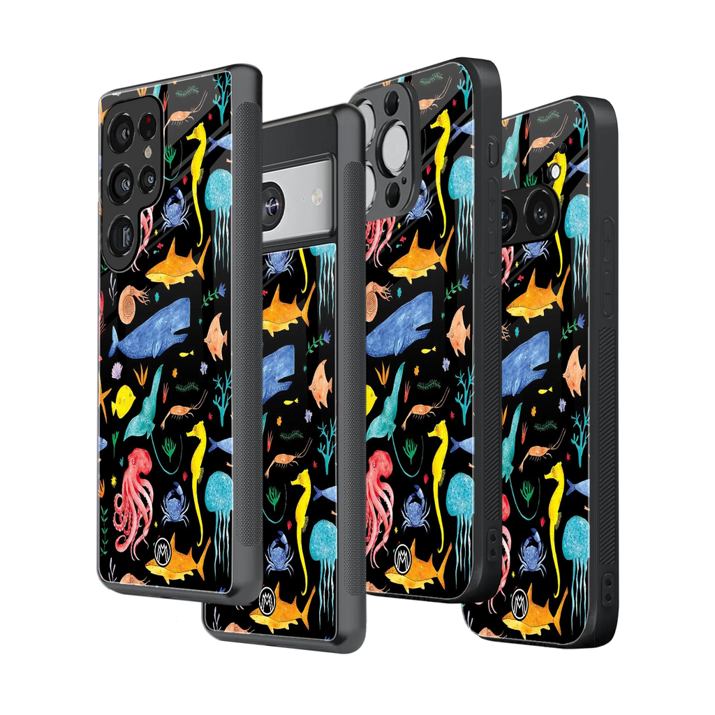 Stylish Glass Back Case for All Smartphones – iPhone, Samsung, OnePlus, Pixel, Redmi, Oppo, Vivo, Motorola